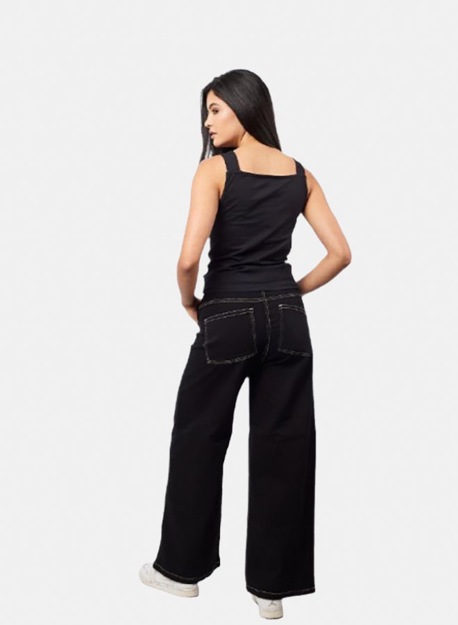 Azul Wide Leg Gabardin Pants - Image 2